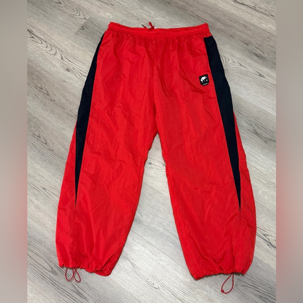 NIKE AIR Y2K Windbreaker Track Pants Mesh Lined Drawstring Ankle XL NEW RARE